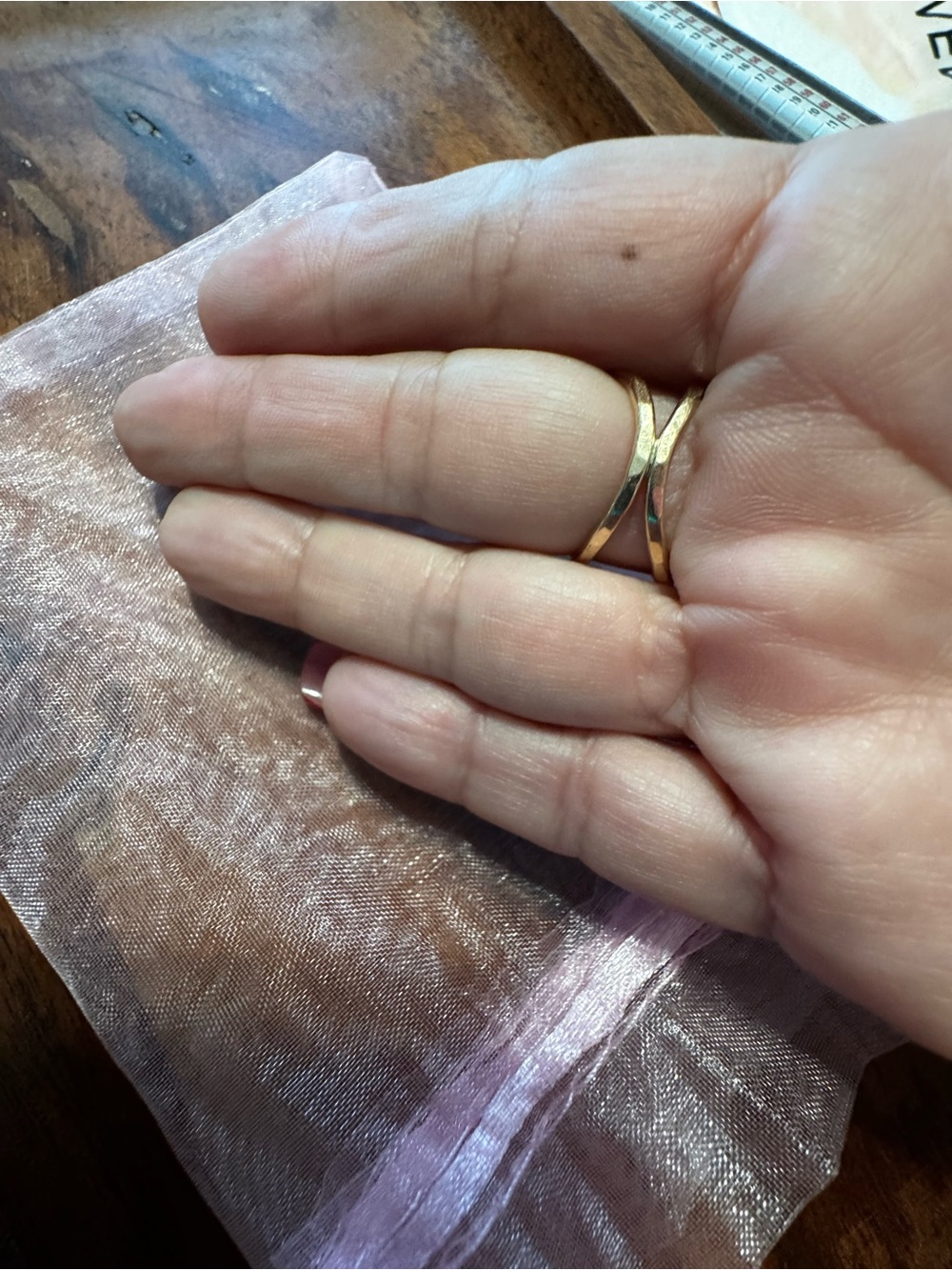 James Michelle Ocean Tide Ring Size 7 - Picture 3 of 9